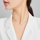 Collier fleur vintage