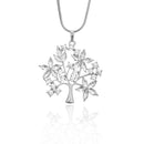 Collier fleurs arbre