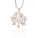 Collier fleurs arbre