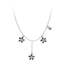 Collier fleurs ras du cou