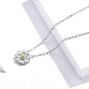 Collier marguerite fleur