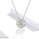 Collier marguerite fleur