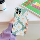 Coque iphone avec marguerites