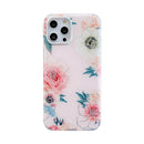 Coque iPhone fleur rose