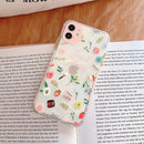 Coque iPhone fleurie à la mode