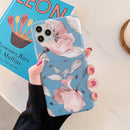 Coque iPhone fleurs apaisantes