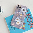 Coque iPhone fleurs imprimées