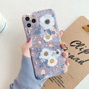 Coque iPhone fleurs imprimées