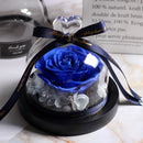 Fleur éternelle bleue