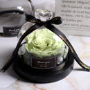 Fleur éternelle en verre