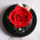 Fleur éternelle rouge