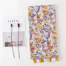 Foulard fleur des champs