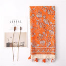 Foulard fleuri cheveux