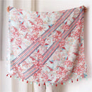 Foulard fleuri de fleurs