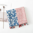 Foulard fleuri pour fille