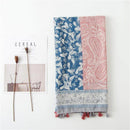 Foulard fleuri pour fille