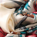 Foulard grosses fleurs