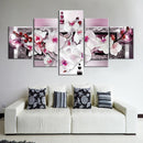 Grand tableau orchidées