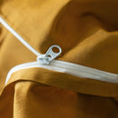 Housse de couette fleur verte