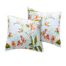 Housse de couette fleurie et colorée