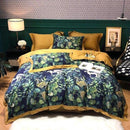 Housse de couette fleurs tropicales