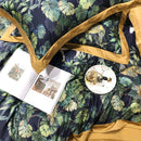 Housse de couette fleurs tropicales