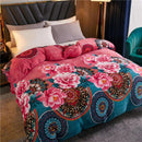 Housse de couette grosses fleurs