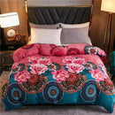 Housse de couette grosses fleurs