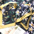 Housse de couette imprimée fleurs