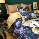 Housse de couette imprimée fleurs