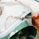 Housse de couette motifs fleurs