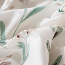 Housse de couette motifs fleurs