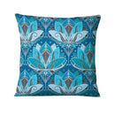 Housse de coussin fleur de lotus