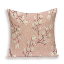 Housse de coussin fleurs japonaises