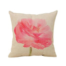 Housse de coussin grosse fleur