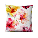 Housse de coussin hibiscus
