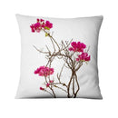 Housse de coussin jardin fleur