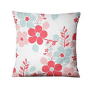 Housse de coussin motif fleurs