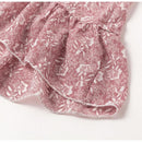 Jupe fleurie asymétrique