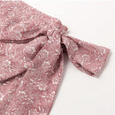 Jupe fleurie asymétrique