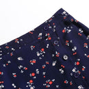 Jupe longue fleurie fendue