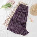 Jupe violette fleurs