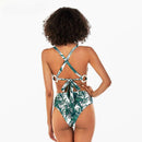 Maillot de bain feuillage