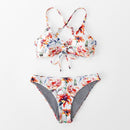 Maillot de bain fleuri femme