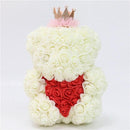 Ours en fleurs blanches