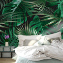 Papier peint effet feuillage