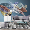 Papier peint feuillage chic