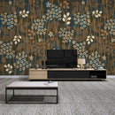 Papier peint feuillage cuisine