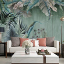 Papier peint feuillage leger