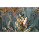 Papier peint feuillage tropical